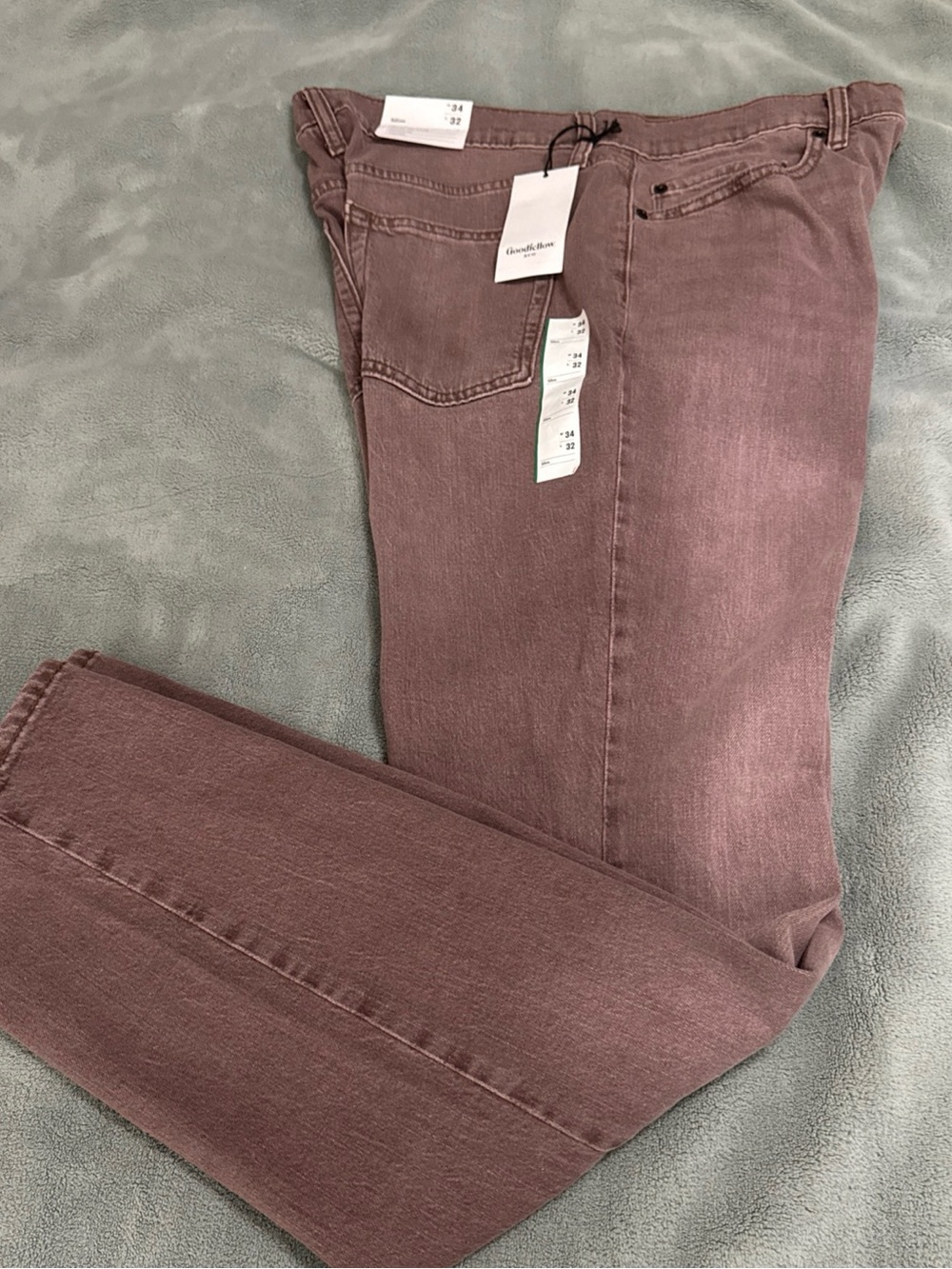 Goodfellow & Co Dusty Rose Straight-Leg Jeans